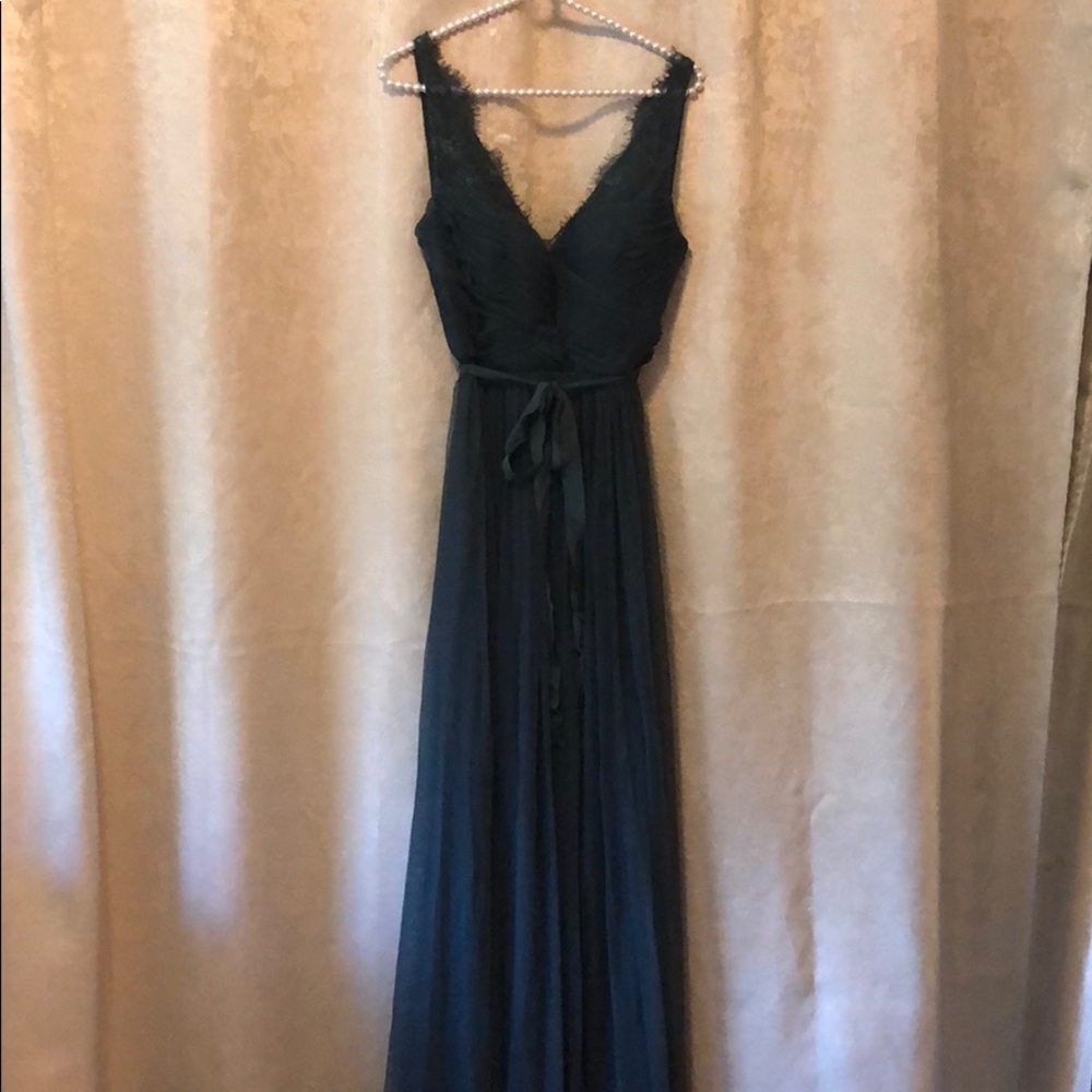 Hitherto Fleur Dress - Steel Bluejay